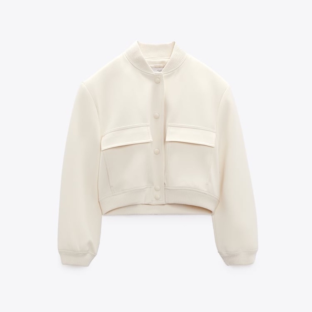 Zara MAXI POCKET BOMBER - Picture 14 of 17